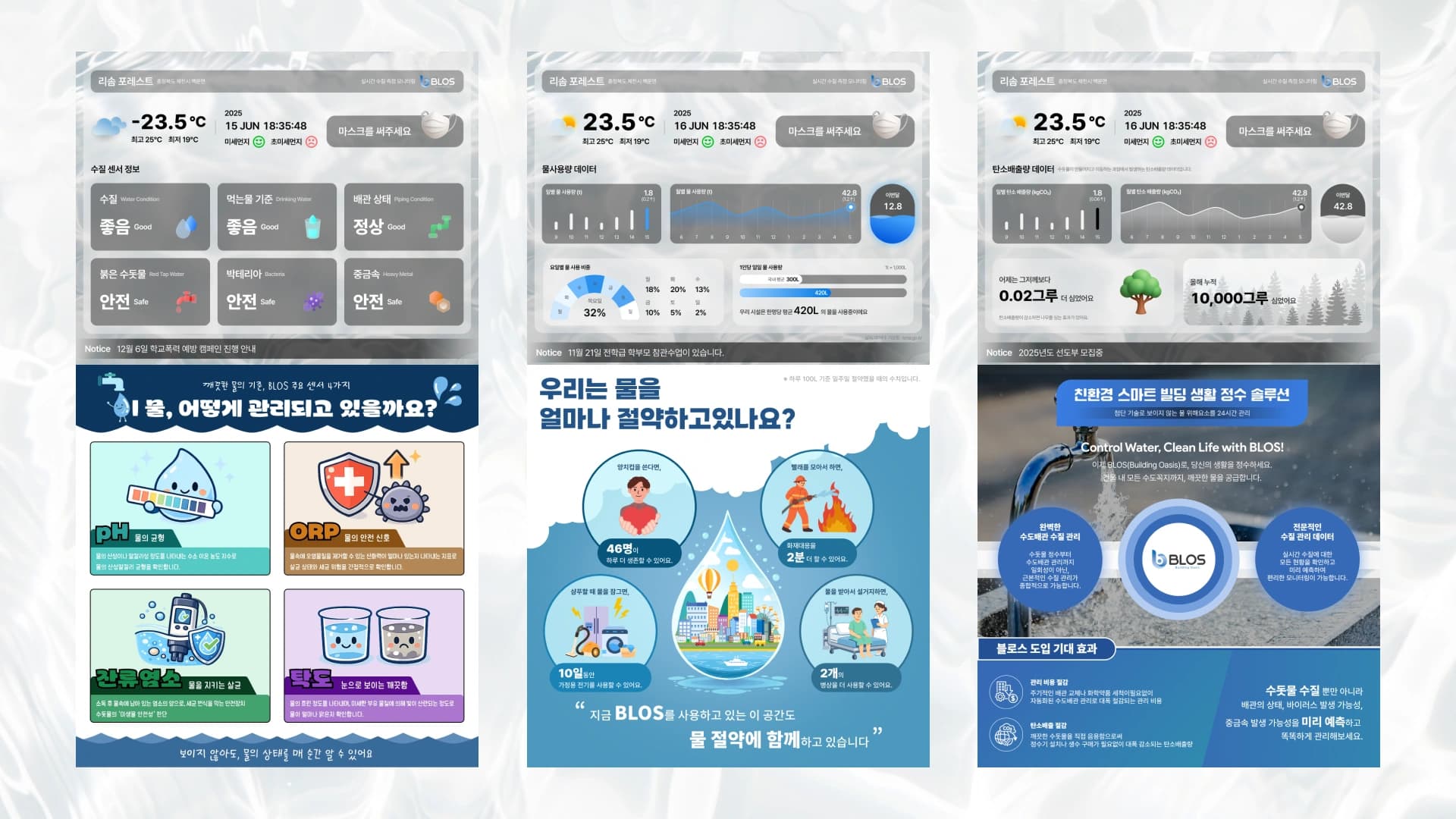 BLOS 디지털 사이니지 화면 02